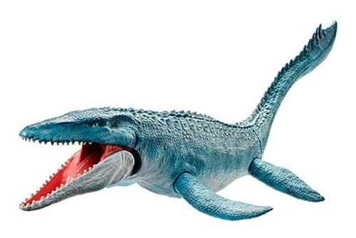 Mosasaurus Jurassic World Textura Real 71cm Fng24 Mattel 
