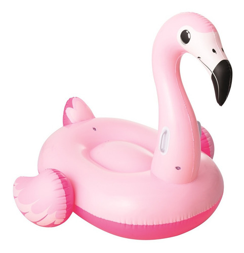 Flamenco Inflable Bestway Gigante + 1 Colchoneta Dona Pile