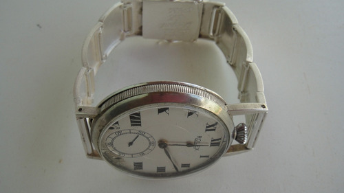 Relogio Rolex.vintage,todo Original.5 Rubis.47mm.prata 0.925