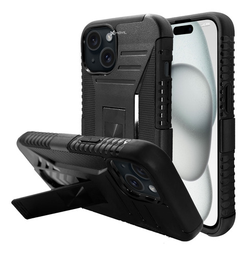 Funda Para iPhone Uso Rudo Con Clip Armorshell Xmovil