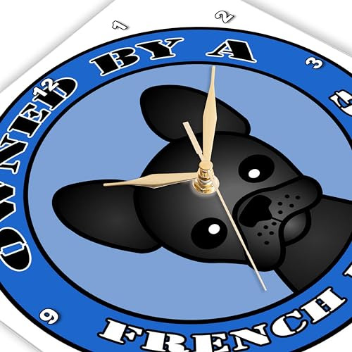 3drose Propiedad De Un Bulldog Francés De Abrigo Negro - Az