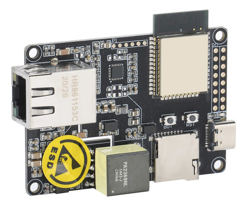 Adaptador Ethernet De Chip Tinternetpoe Esp32 Lan8720a