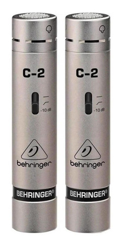 Microfono Behringer C-2 Estudio De Condensador 2 Piezas Msi
