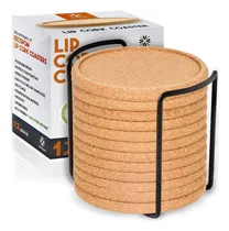 Comprar Posavasos De Corcho Con Borde Para Bebidas Absorbentes | Jue