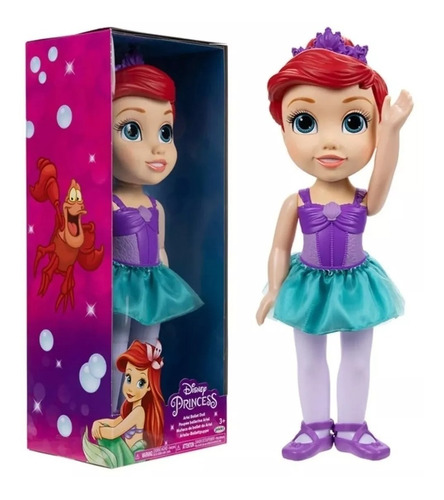 Muñeca Ariel Ballet La Sirenita 40 Cm Tapimovil