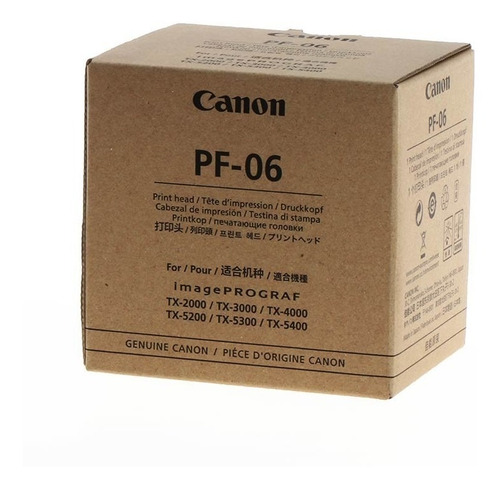Cabezal Canon Pf-06 Pf06 Para Tm-300 Tm-200 Con Factura Clie