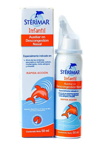 Solución Nasal Infantil +3 Sterimar 50ml