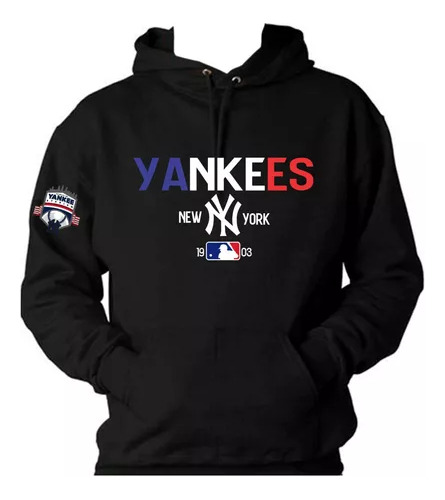 Buzo Canguro Yankees Mlb Colors Md.1 Unisex