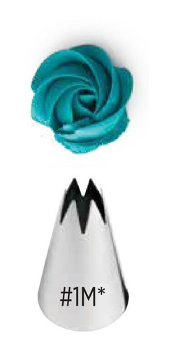 Imagen 2 de 9 de Pico Estrella Abierta 1m Wilton Picos Reposteria Titanweb