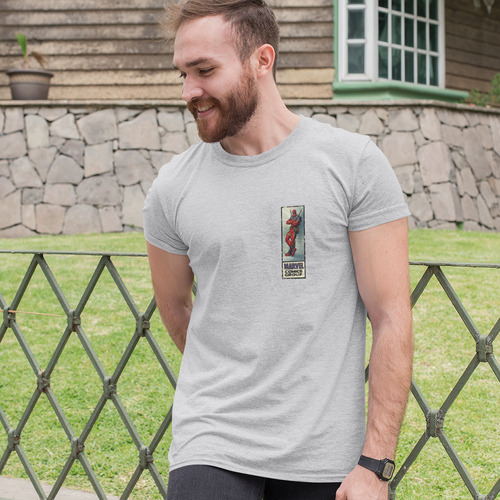Deadpool Playera De Algodon Comic Corner Box Marvel Oficial