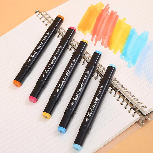 Ay Rotulador De Doble Punta De 100 Colores, Rotulador