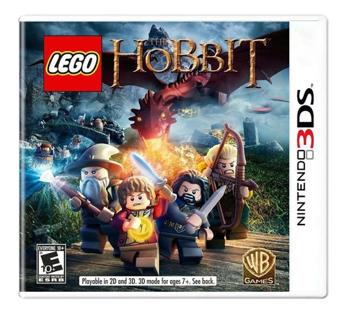 Jogo Lego The Hobbit Wb Games Nintendo 3ds Midia Fisica