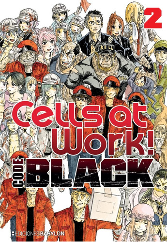 Manga Cells At Work Black Tomo 02 - Babylon