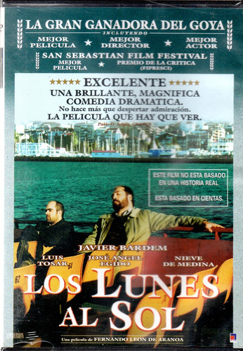 Los Lunes Al Sol - Dvd Nuevo Original Cerrado - Mcbmi