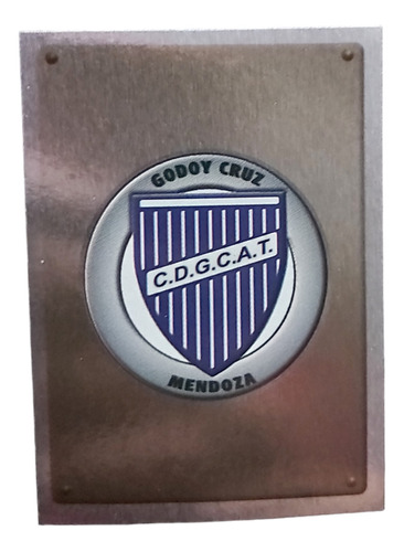 Figurita Escudo De Godoy Cruz Futbol Argentino 2015
