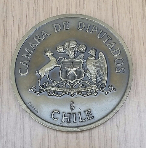 Medalla De Bronce Camara De Diputados Chile