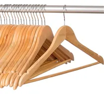Comprar 100 Perchas De Madera 1° Calidad Perchas Lustradas Por Mayor