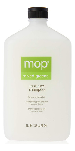 Mop Mixed Greens Moisture Shampoo, Fresh, 33.8 Fl. Oz