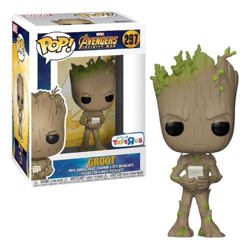 Fuko Pop! Avengers Infinity War Groot #297 Toys R Us Detalle (Usado)
