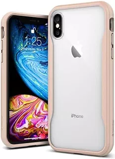 Funda Caseology By Spigen Coastline Para iPhone XS Rosa