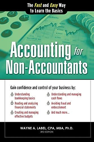 Book : Accounting For Non-accountants Financial Accounting.