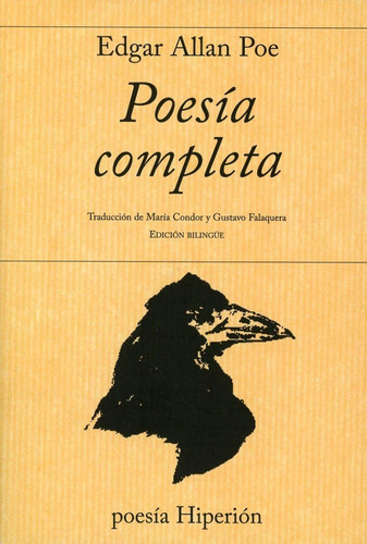 Poesía completa (edición bilingüe), de Poe, Edgar Allan. Editorial Hiperion, tapa blanda en español, 2000