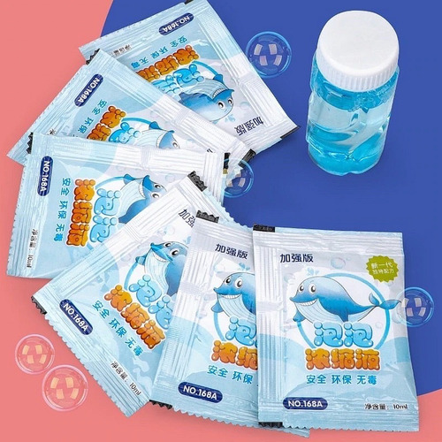 12 Sachet - Liquido De Burbuja Concentrado - Rinde 1 Lt 