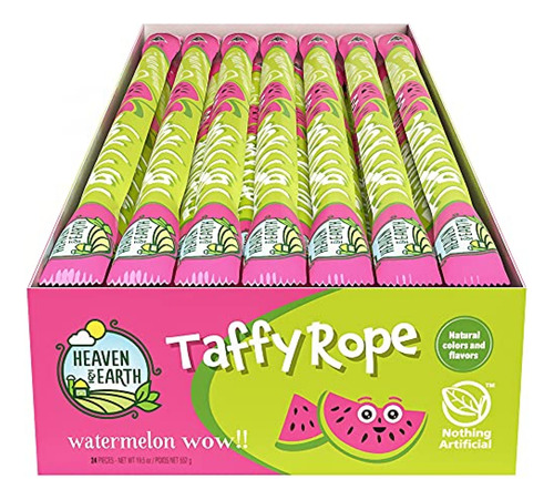 Marcadores Comestibles Cuerda Heaven & Earth Watermelon Wow