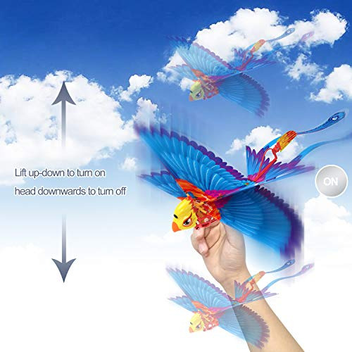 Go Go Bird Flying Toy, Mini Rc Flying Bird Helicopters,...