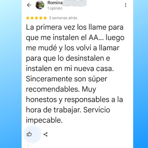 Instalación Instalador Split Aire Acondicionado Matriculado