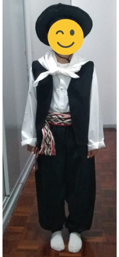 Disfraz Gaucho Niño Alquiler Por 24 Hs
