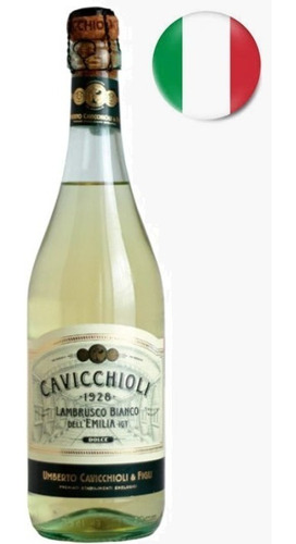 Vino Blanco Italiano Cavicchioli Lambrusco - Importado