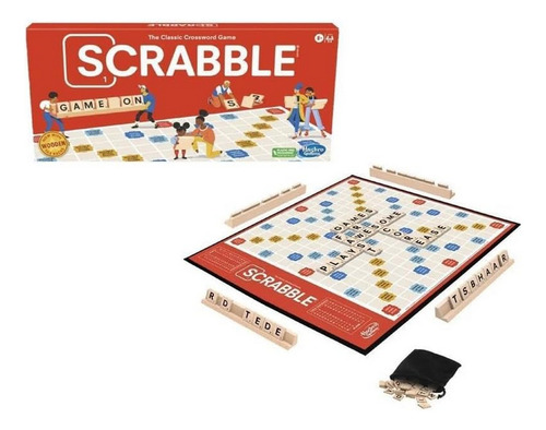 Juego De Mesa Scrabble. Juego De Palabras Clásico