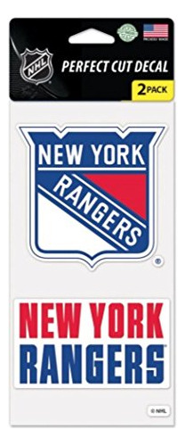 Nhl Nuevos Rangers York Conjunto De Dos 4 X 4 De Corte ...