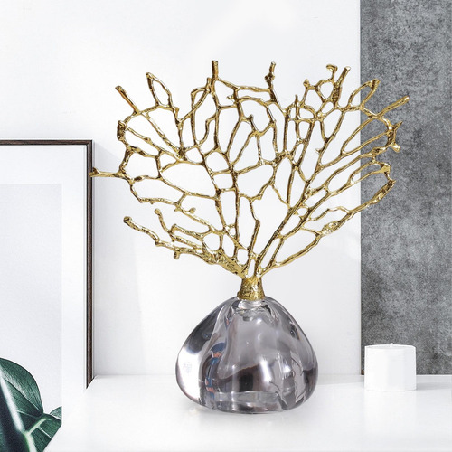 Elegante Escultura De Árbol Para Decoración Del Hogar. S