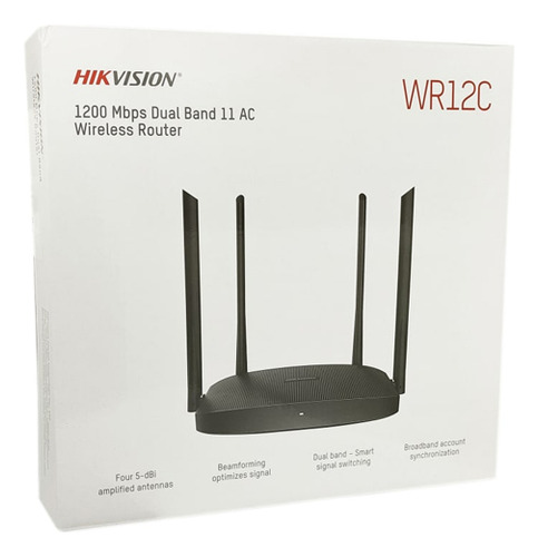Router Inalámbrico Doble Banda 1200mbps Hik Vision Ds-3wr12c