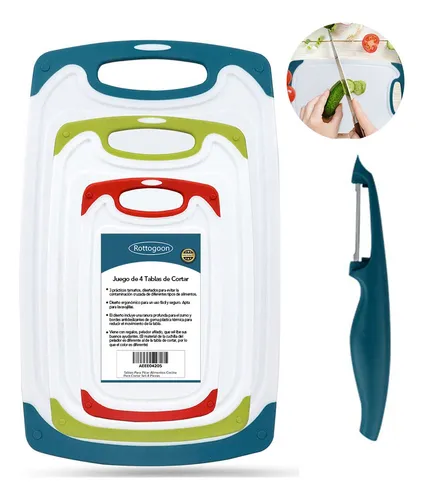 comprar Tablas Para Picar Alimentos Cocina Para Cortar Set 4 Piezas