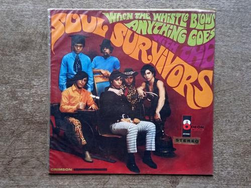 Disco Lp Soul Survivors - When The Whistle Blows (1968) R10