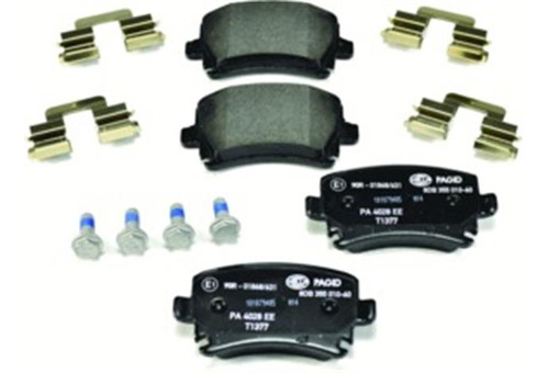 Balatas Traseras Pagid Para Volkswagen Bora 2009