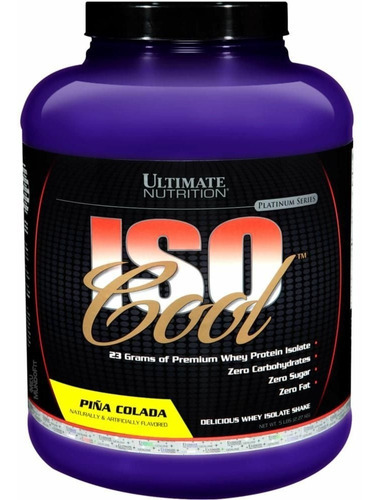 Whey Ultimate Nutrition Isocool 2.27 Kg 12x S/juros