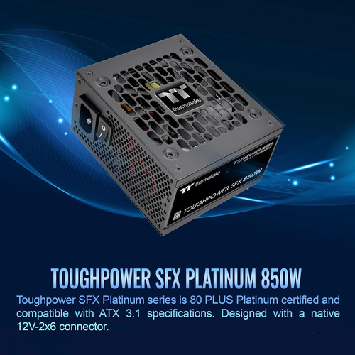 Thermaltake Toughpower Sfx 850 W 80 Plus Platinum Atx 3.1 S.