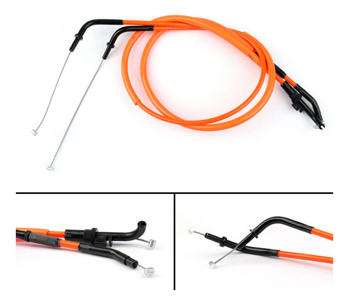 2 Cables Chicote Accelerator For Kawasaki Z800 2013-2016