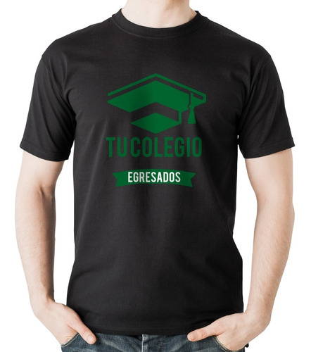 Remera Personalizada Egresados Primario Secundario Unisex 