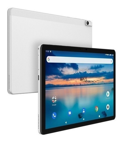Imagen 2 de 2 de Tablet con funda SKY Elite T10 10" con red móvil 64GB silver 4GB de memoria RAM