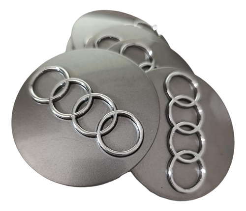 Insignia Adhesiva Centro De Llanta Audi X 1 Unid.