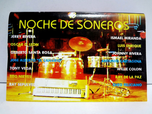 Cassette Noche De Soneros (1991) Sony Csc Perú