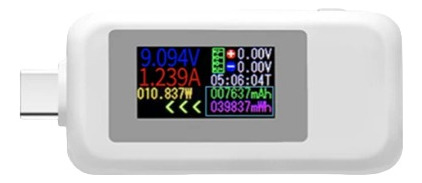 Tester Voltímetro Digital 10 En 1 Tipo Usb Y C