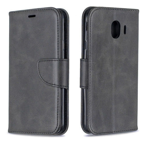 L Funda Con Tapa Tipo Cartera Bf64 Para Samsung Galaxy J4