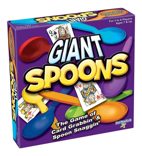 Juego De Mesa Giant Spoons Cucharas Gigantes