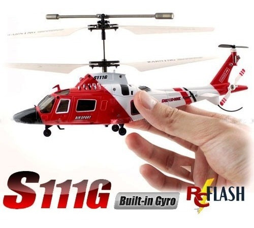 Helicoptero Rc Radio Control Syma S111g Marca Lider Nuevo!!